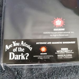 💥2/$30💥 Are You Afraid of the Dark? Notebook & Bookmarks